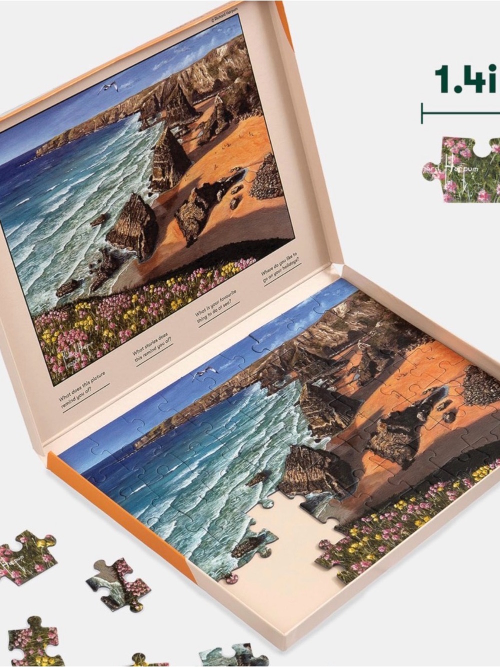 Coastal Giant’s Steps 63 Piece Jigsaw Puzzle Active Minds